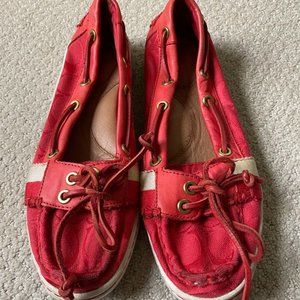 Coach boat shoes